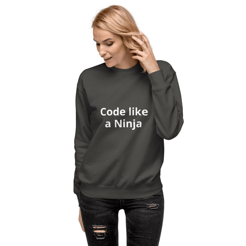 Code like a Ninja Sweatshirt