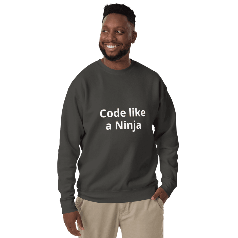 Code like a Ninja Sweatshirt