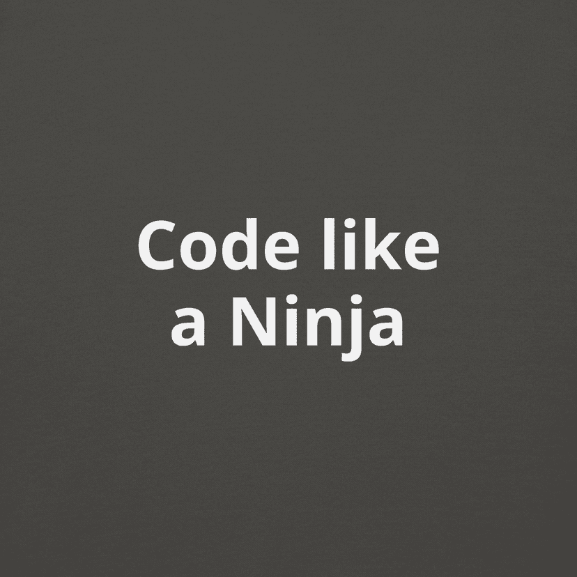 Code like a Ninja Sweatshirt
